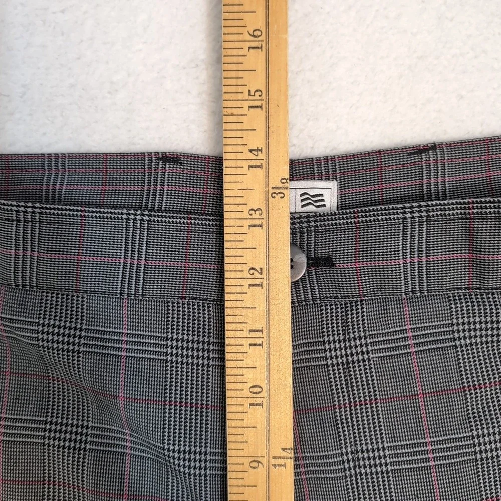 Adidas Men's Climalite Gray Houndstooth Plaid Golf Shorts Size 40x10 Lightweight